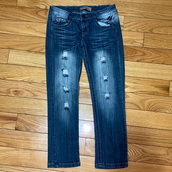 Wallflower Denim - ALLFLOWER RIPPED JEANS SIZE 5